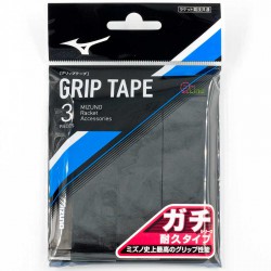 【MIZUNO】GRIP TAPE日製超黏手耐久握把皮三入裝 (0.7mm)